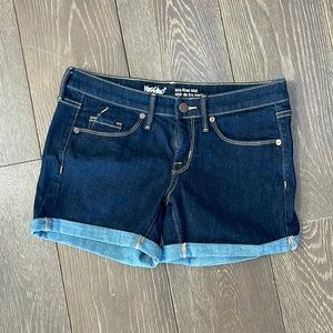 Mossimo denim Mid Rise Jean Shorts